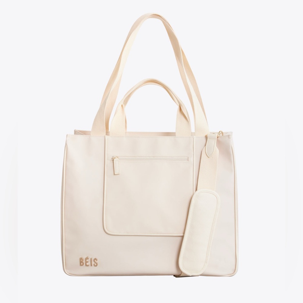 BEIS east west tote - beige